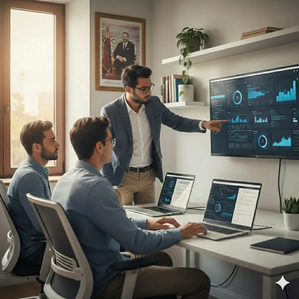 Équipe AstraCaisse - Développeurs de logiciels au Maroc