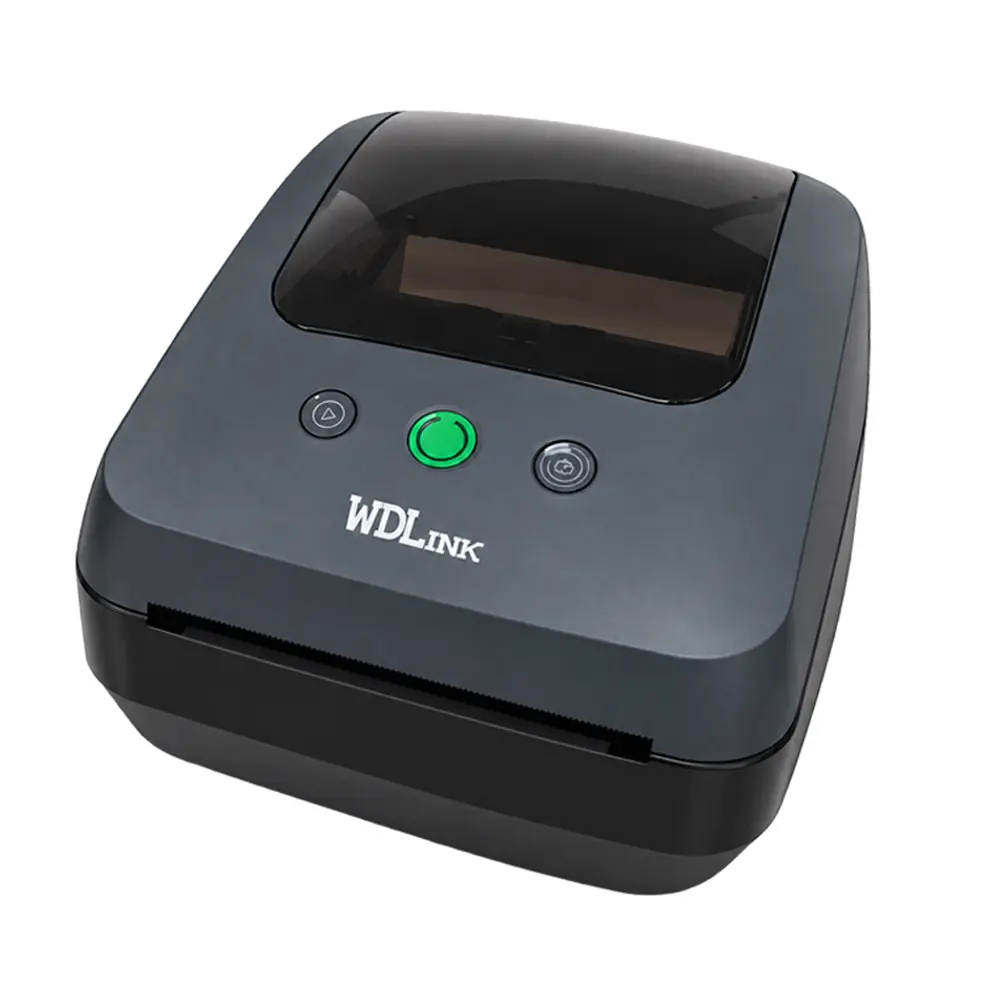 Imprimante étiquettes WDLink WD2050B noire — vue du produit