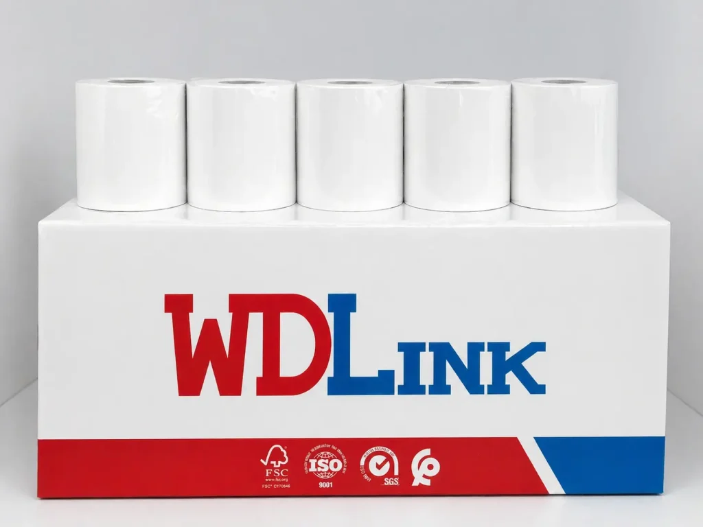 Rouleau papier thermique WDLink WD80X75 — vue du produit